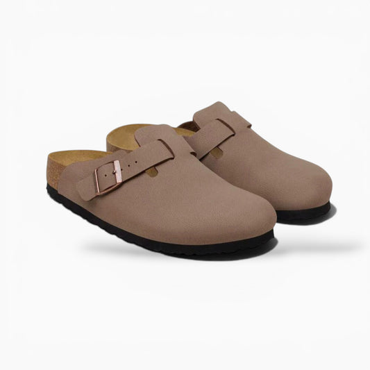 Birkenstock Boston Faded Syn 2.0 Mocca