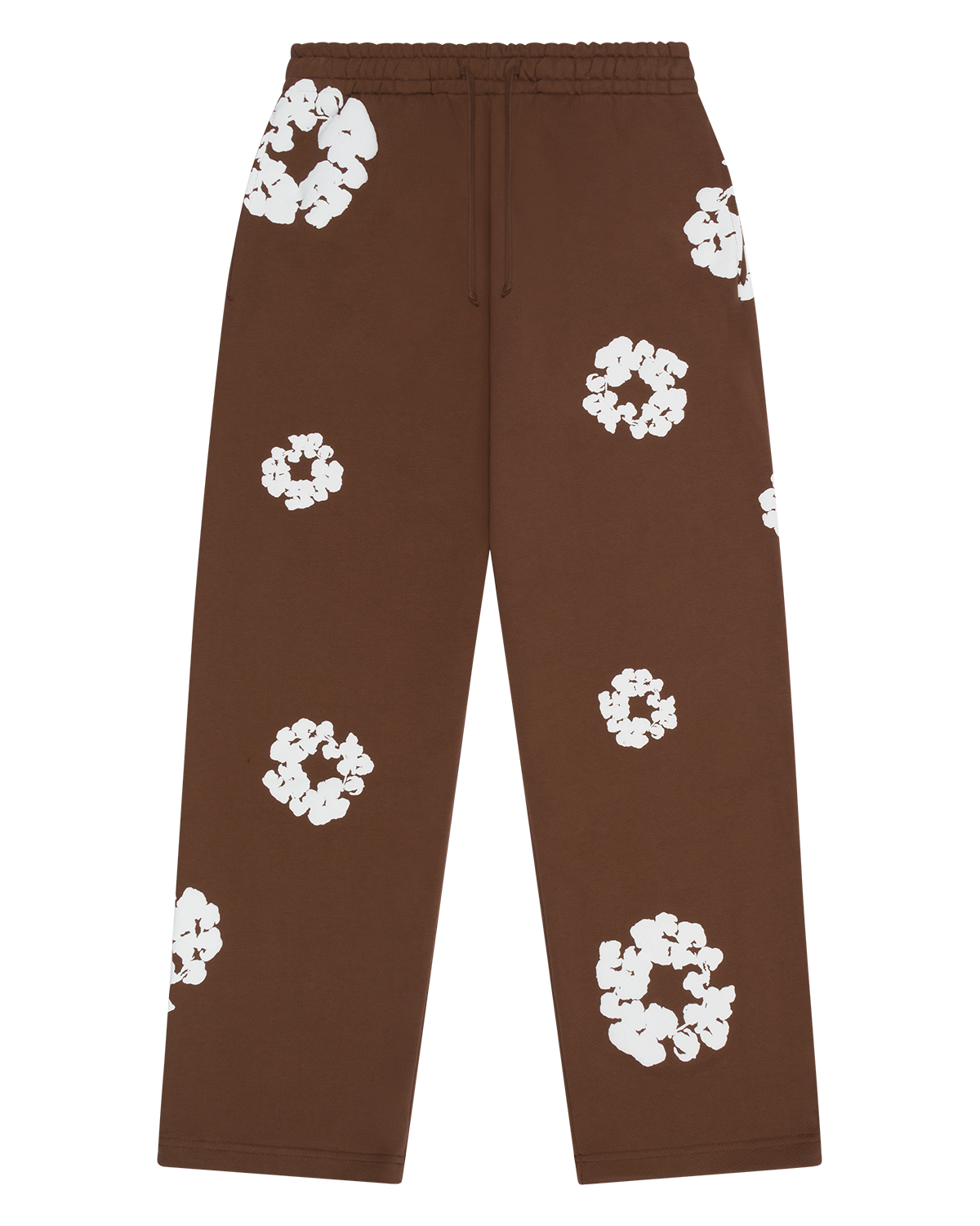 Denim Tears Cotton Wreath Sweatpants Brown