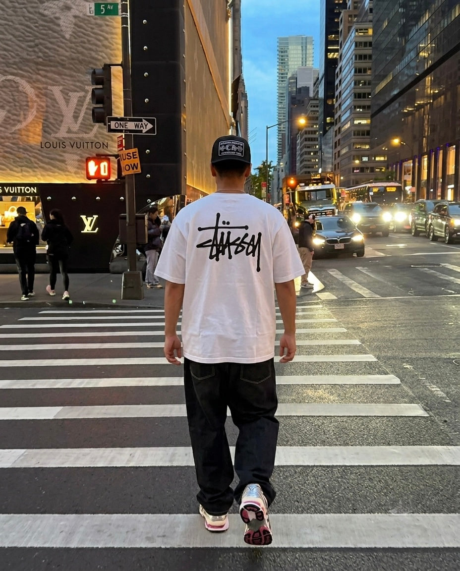 Stussy Basic T-Shirt White