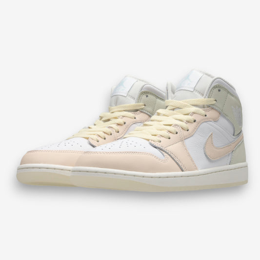 Nike Jordan 1 Mid SE White Sea Glass Glacier Blue Guava Ice