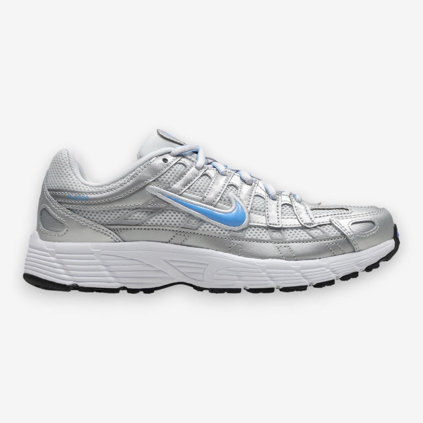 Nike P-6000 GS Metallic Platinum University Blue