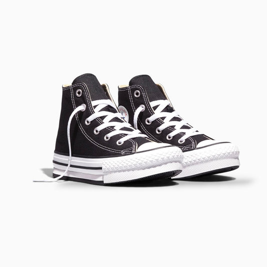 Converse Chuck Taylor All Star Move Platform Kids Black White