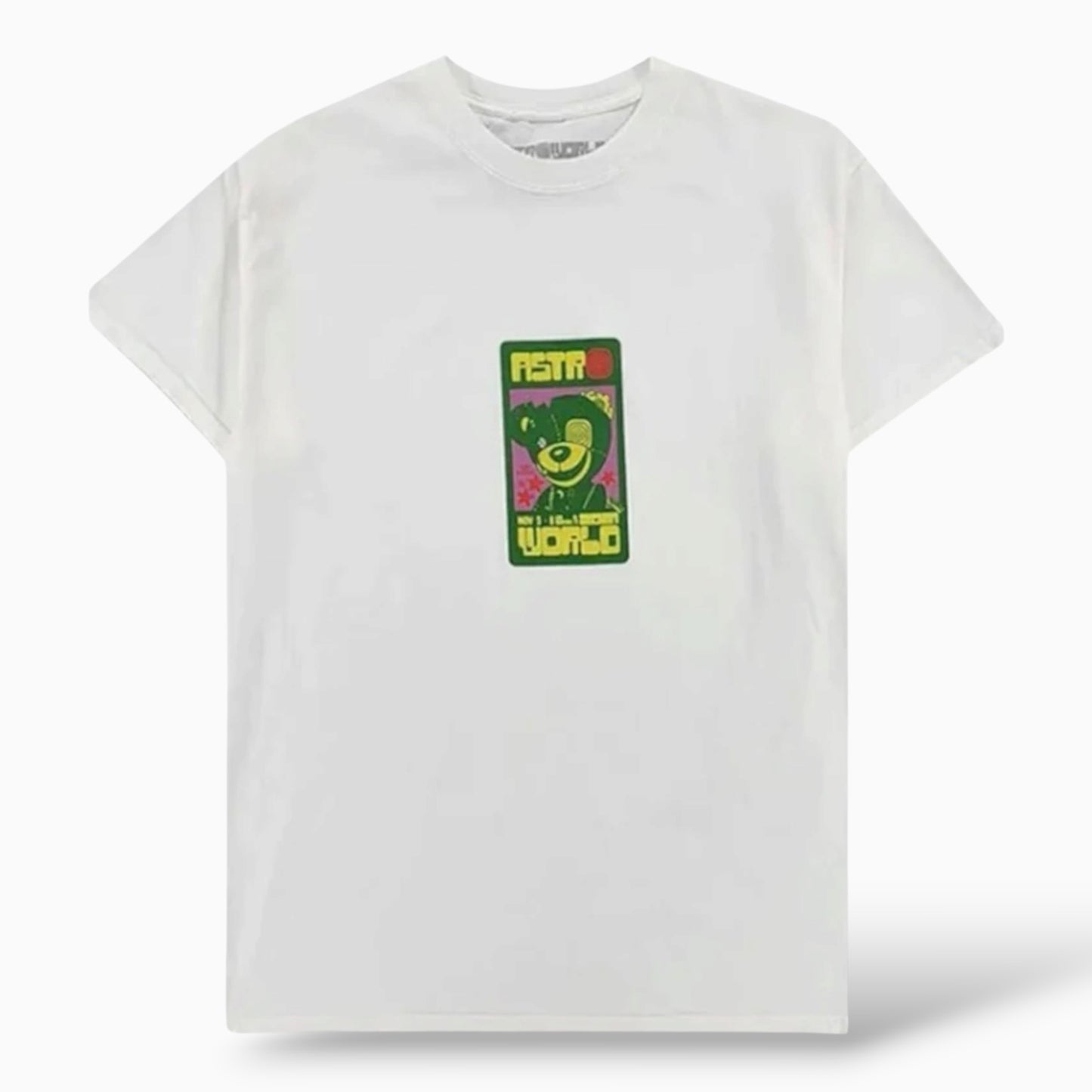 Travis Scott Scare Bear Tee II White
