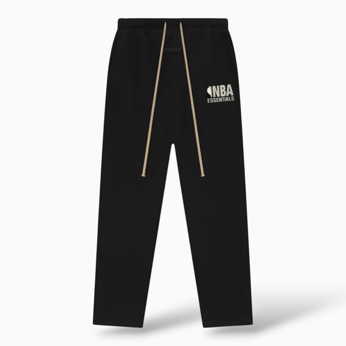 Essentials Fear of God x NBA FW24 Black Relaxed Sweatpants