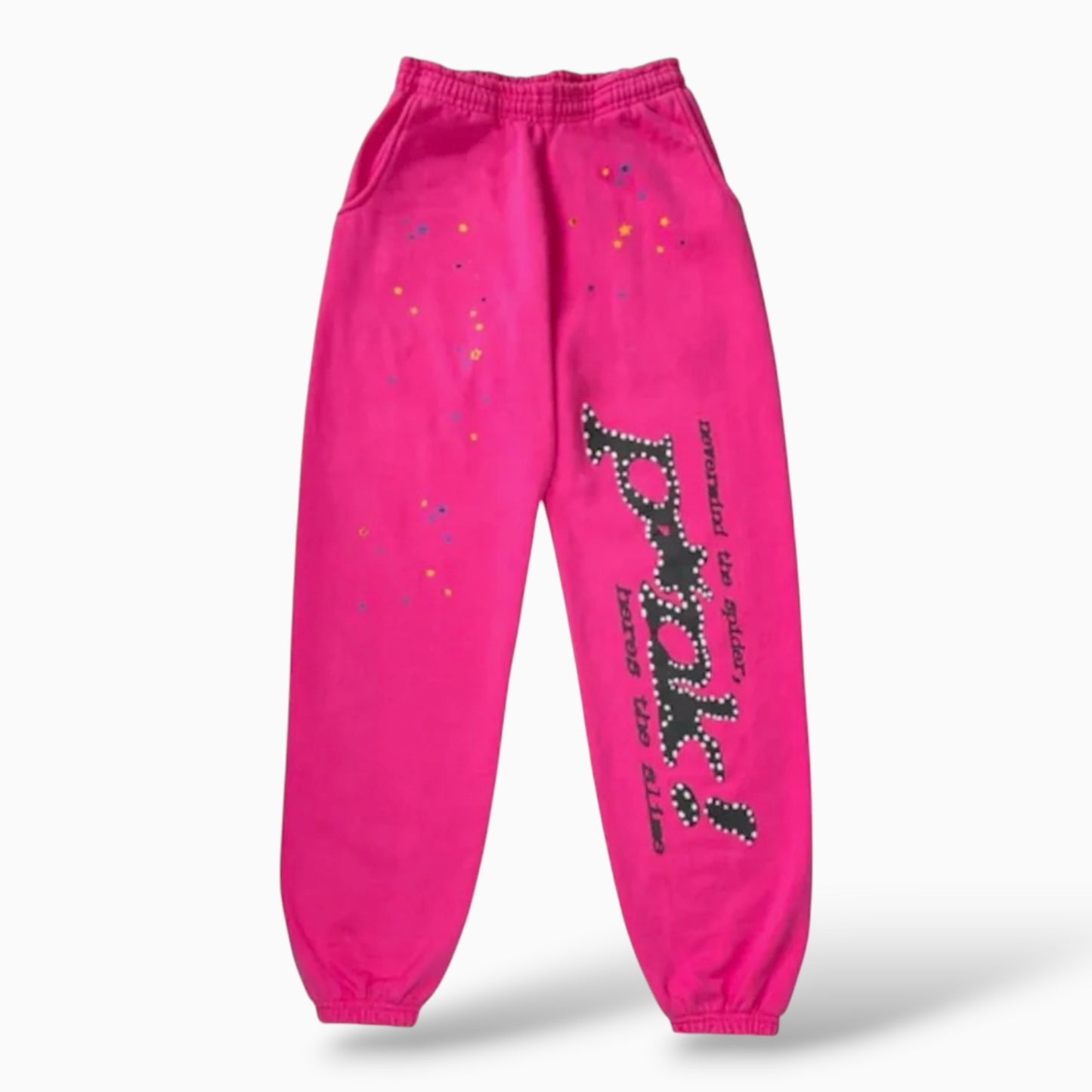 Sp5der OG Web Sweatpants Pink