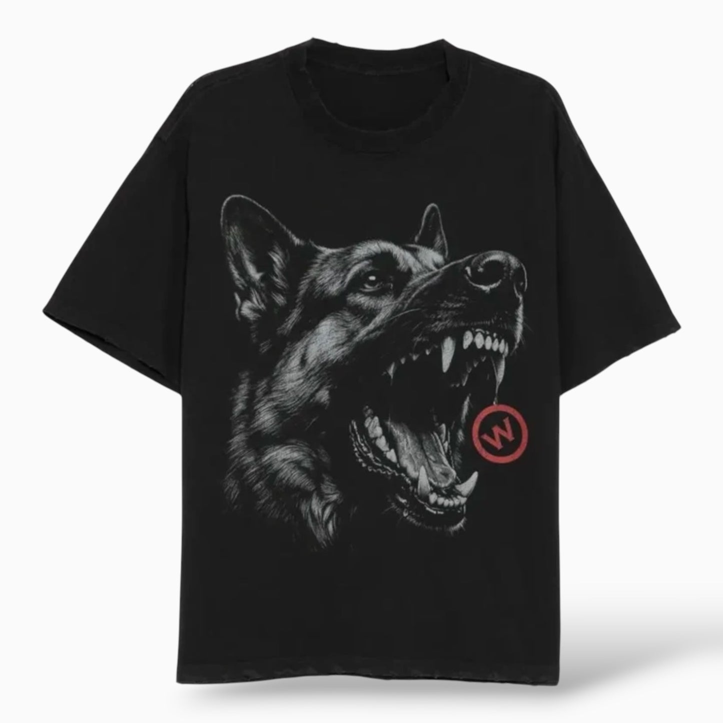 Warman Agressive Dog Graphic T-Shirt