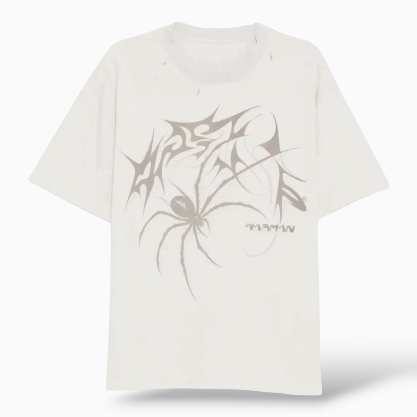 Warman Spider Web Graphic T-Shirt White