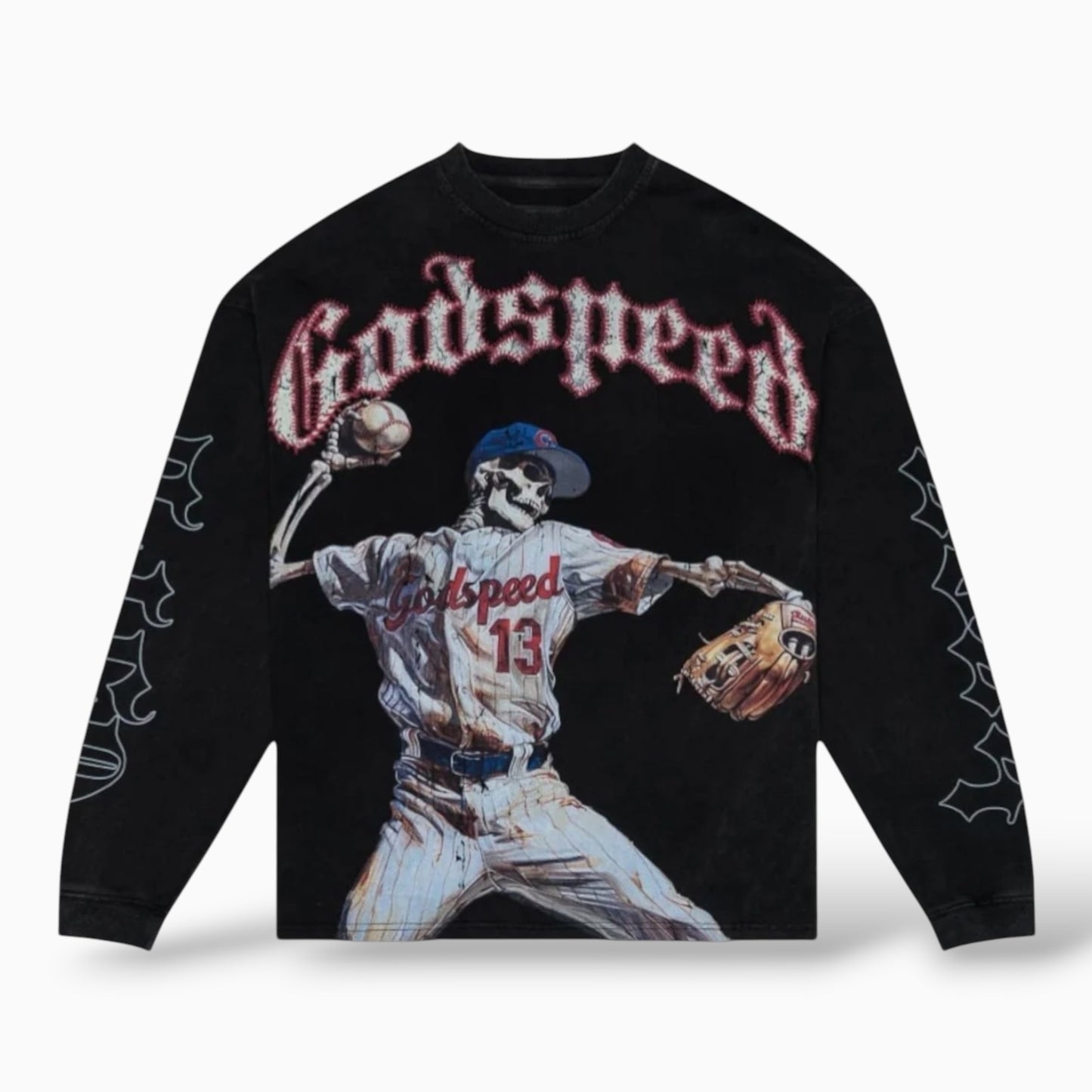 Godspeed Strike Out Longsleeve Black