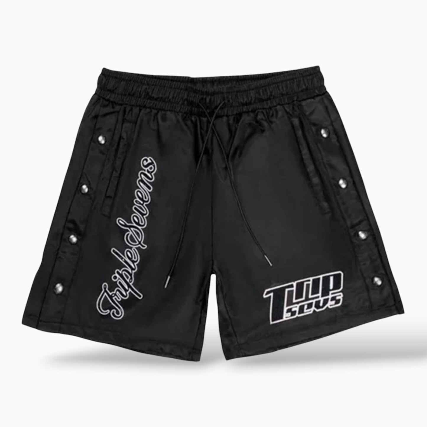 Triple Seven 7 Sniper Mesh Shorts Black
