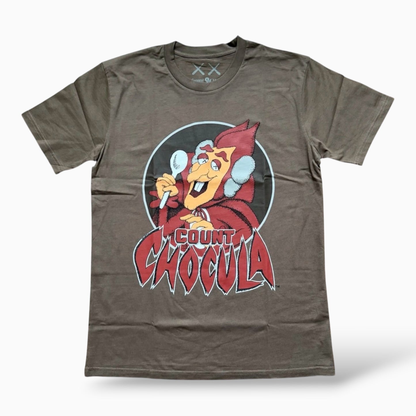 KAWS x Monsters Count Chocula Shirt Brown