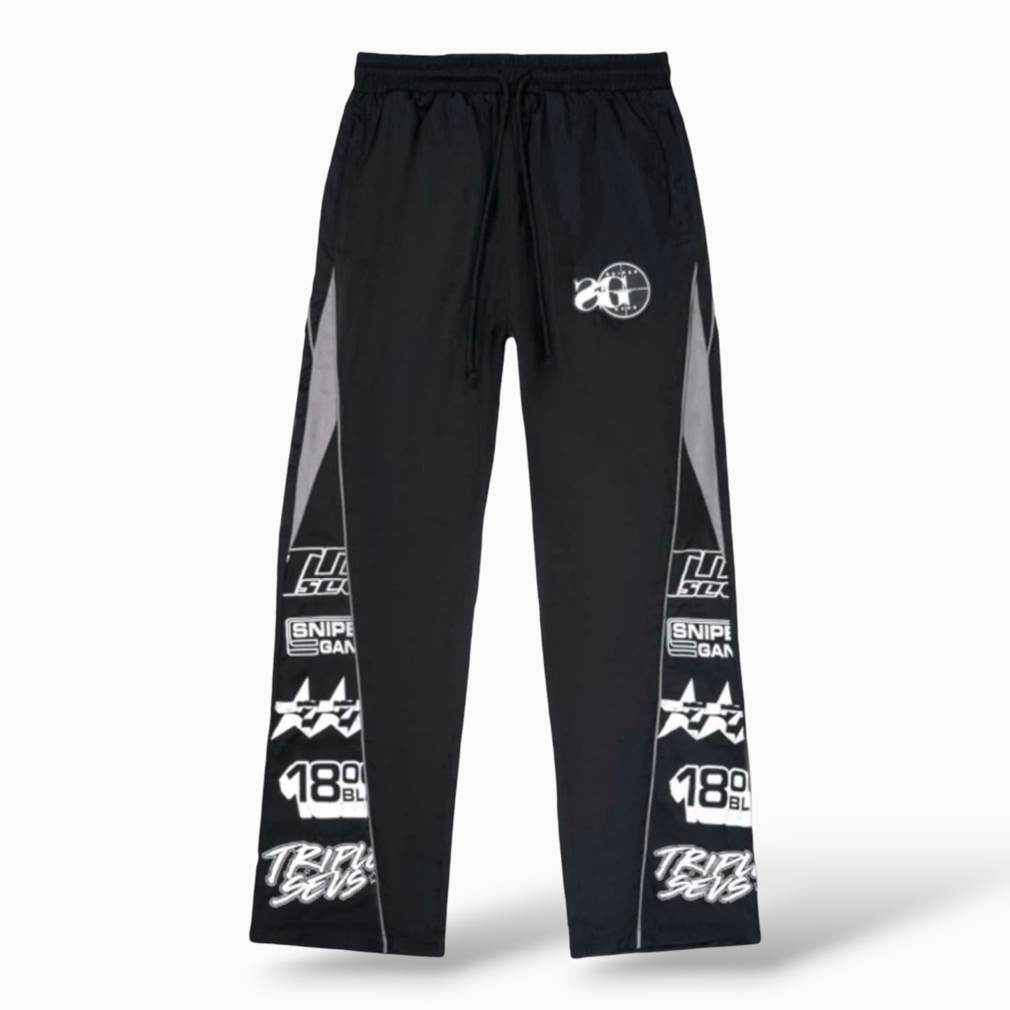 Triple Seven SG Tracksuit Pants Black