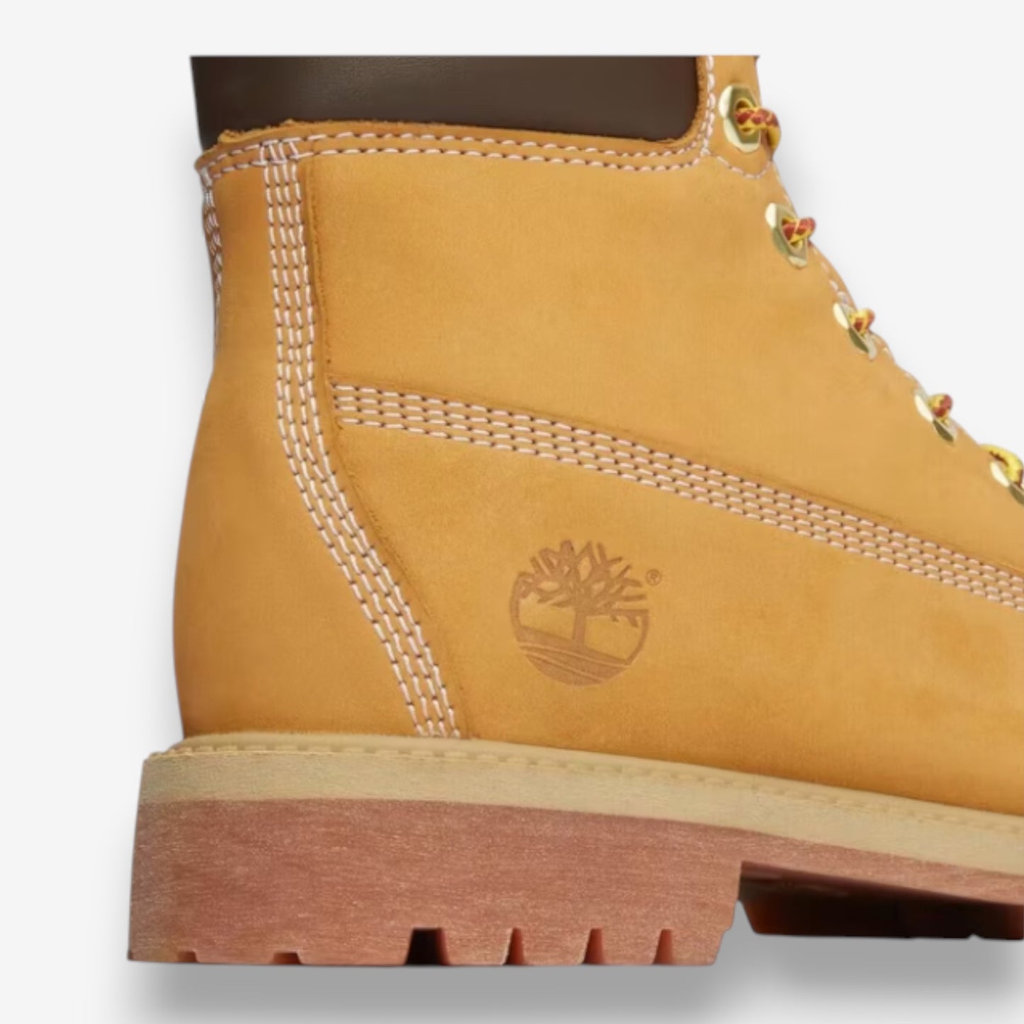 Timberland Premium 6-Inch Lace Waterproof Junior Wheat