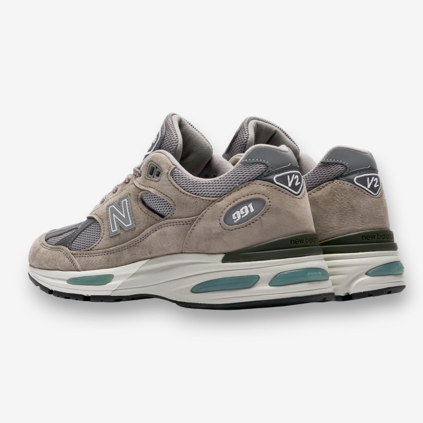New Balance 991v2 MiUK Rock Ridge Grey