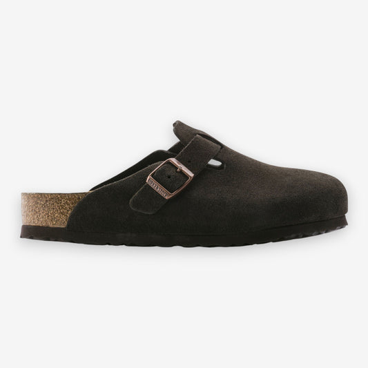 Birkenstock Boston Soft Footbed Suede Mocha