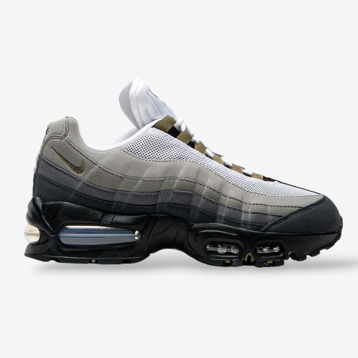Nike Air Max 95 OG Big Bubble Black Medium Olive (feminino)