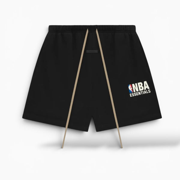 Essentials Fear of God x NBA fw24 sweatshorts black