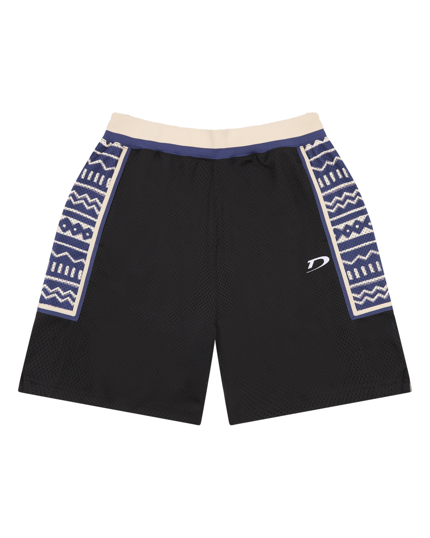 Denim Tears 5Q Game Shorts - Black