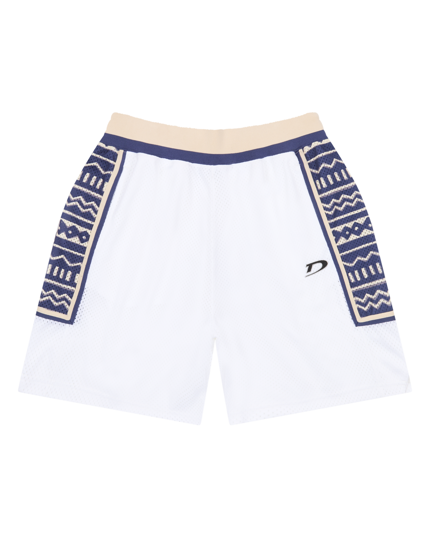 Denim Tears 5Q Game Shorts - White