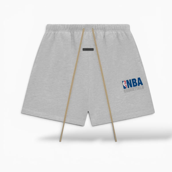 Essentials Fear of God x NBA fw24 sweatshorts Light Heather