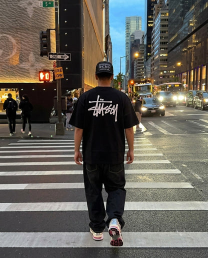 Stussy basic T-Shirt black