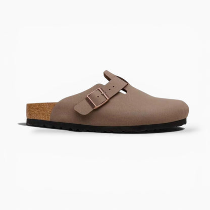 Birkenstock Boston Faded Syn 2.0 Mocca