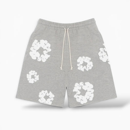 Denim Tears the cotton wreath Shorts Grey