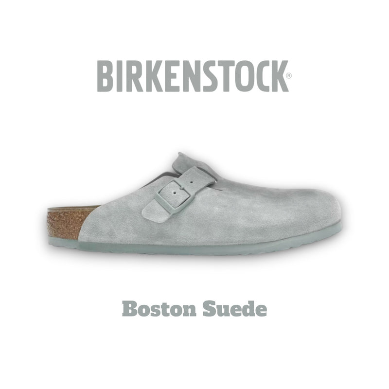 Birkenstock Boston Suede Pure Sage