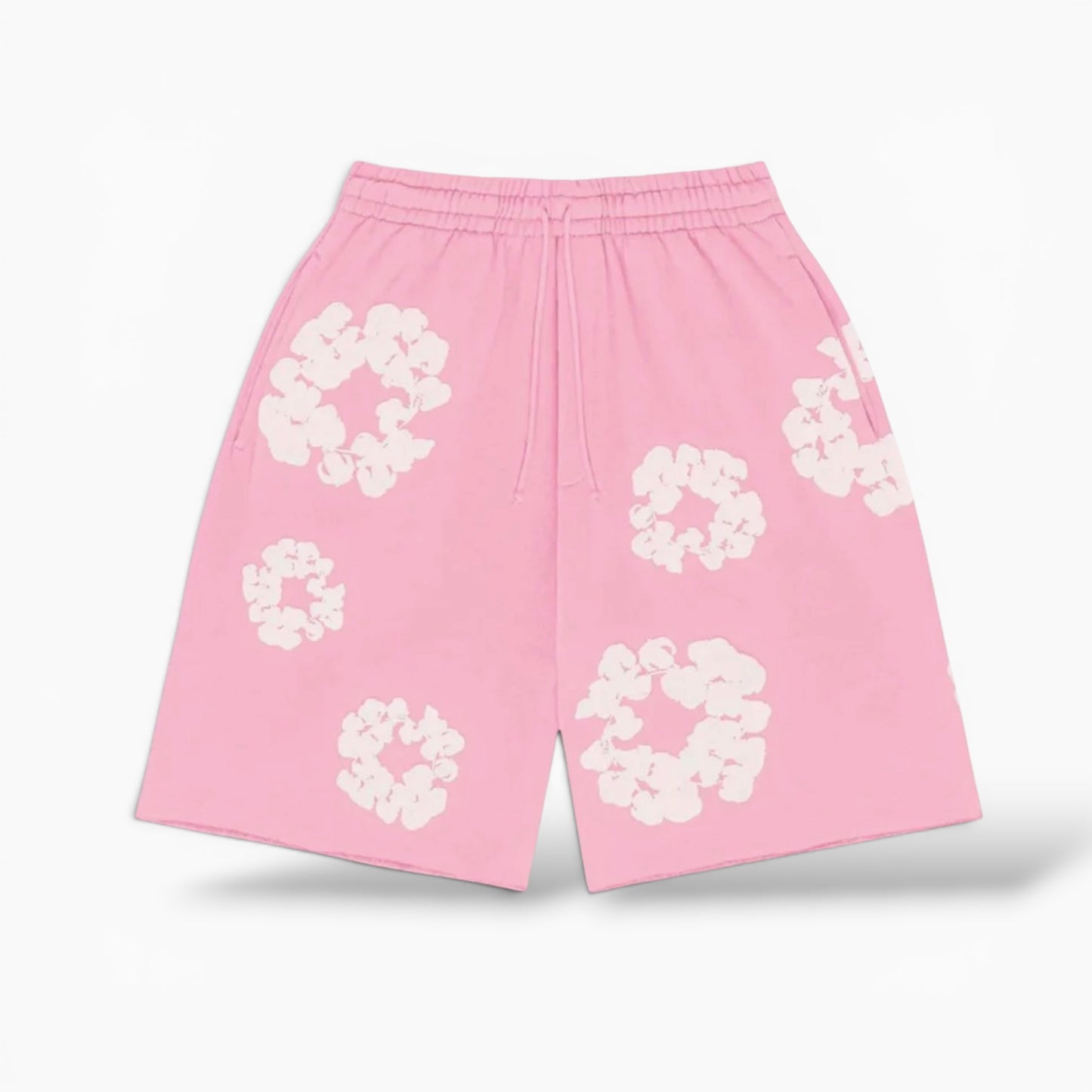 Denim Tears the cotton wreath Shorts Pink