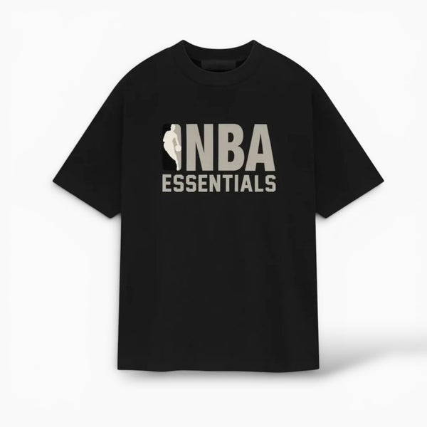 Essentials Fear Of God x NBA ss25 Tee Black