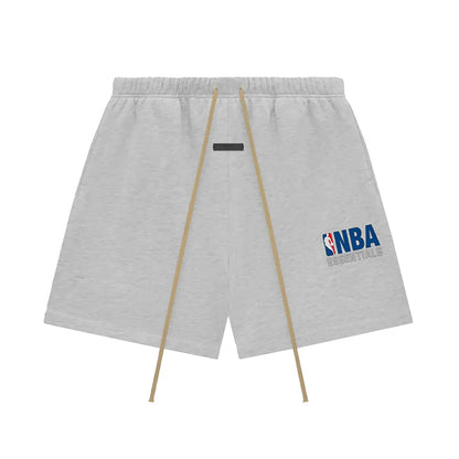Fear of God x NBA Essentials FW24 Light Heather Sweatshorts