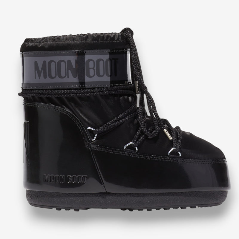 Moon Boot Icon Low Glance Black