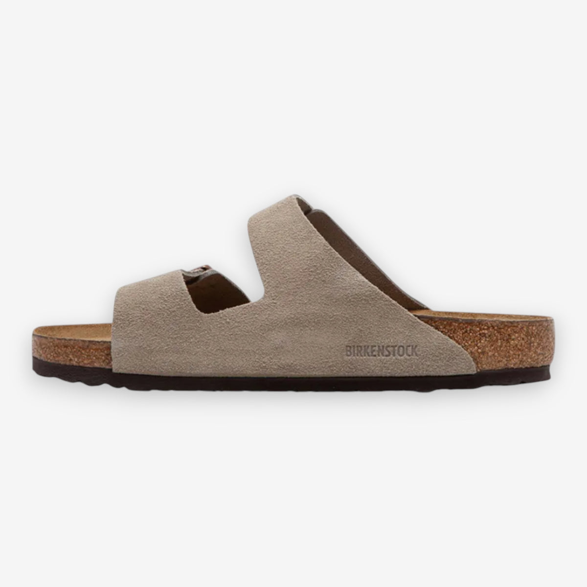 Birkenstock Arizona Soft Footbed Suede taupe normaal