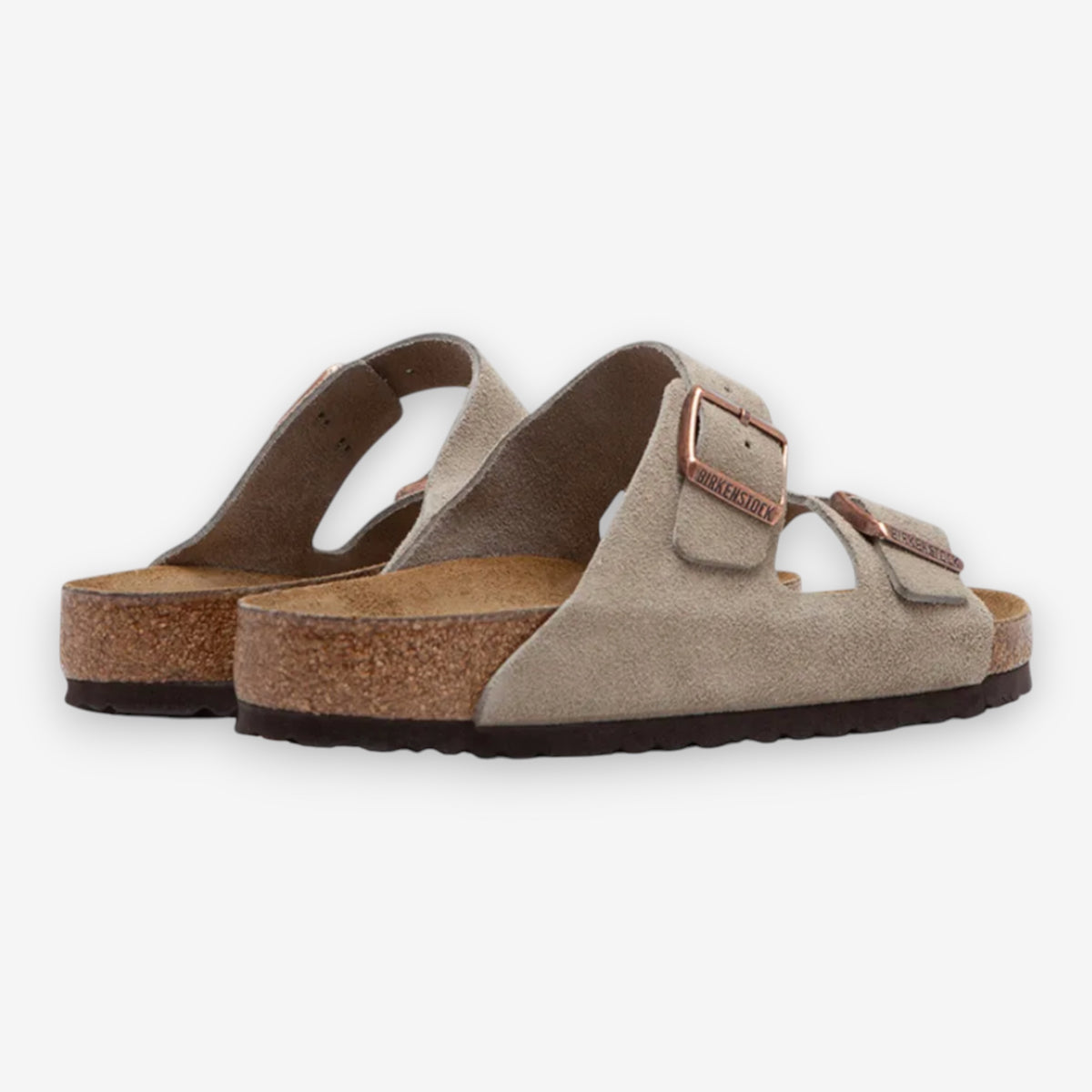 Birkenstock Arizona Soft Footbed Suede taupe normaal