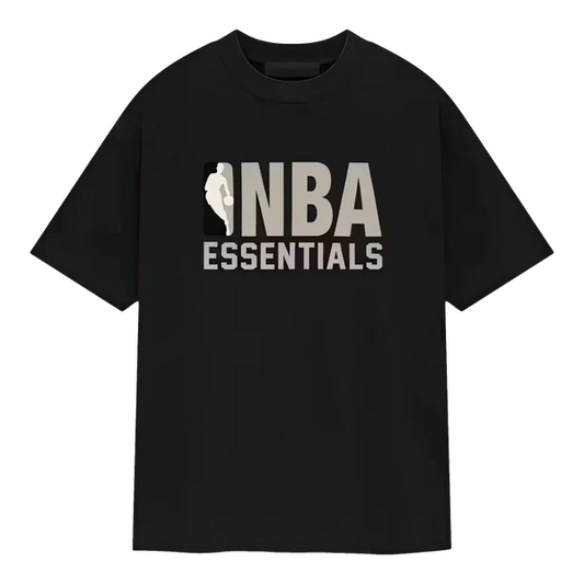 Essentials Fear Of God x NBA ss25 Tee Black