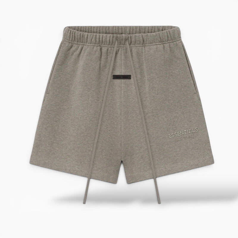 Essentials Fear of God Essentials ss25 Soccer fleece sweatshorts homestead Heather Shorts