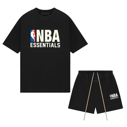 Fear of God x NBA Essentials FW24 black T-Shirt