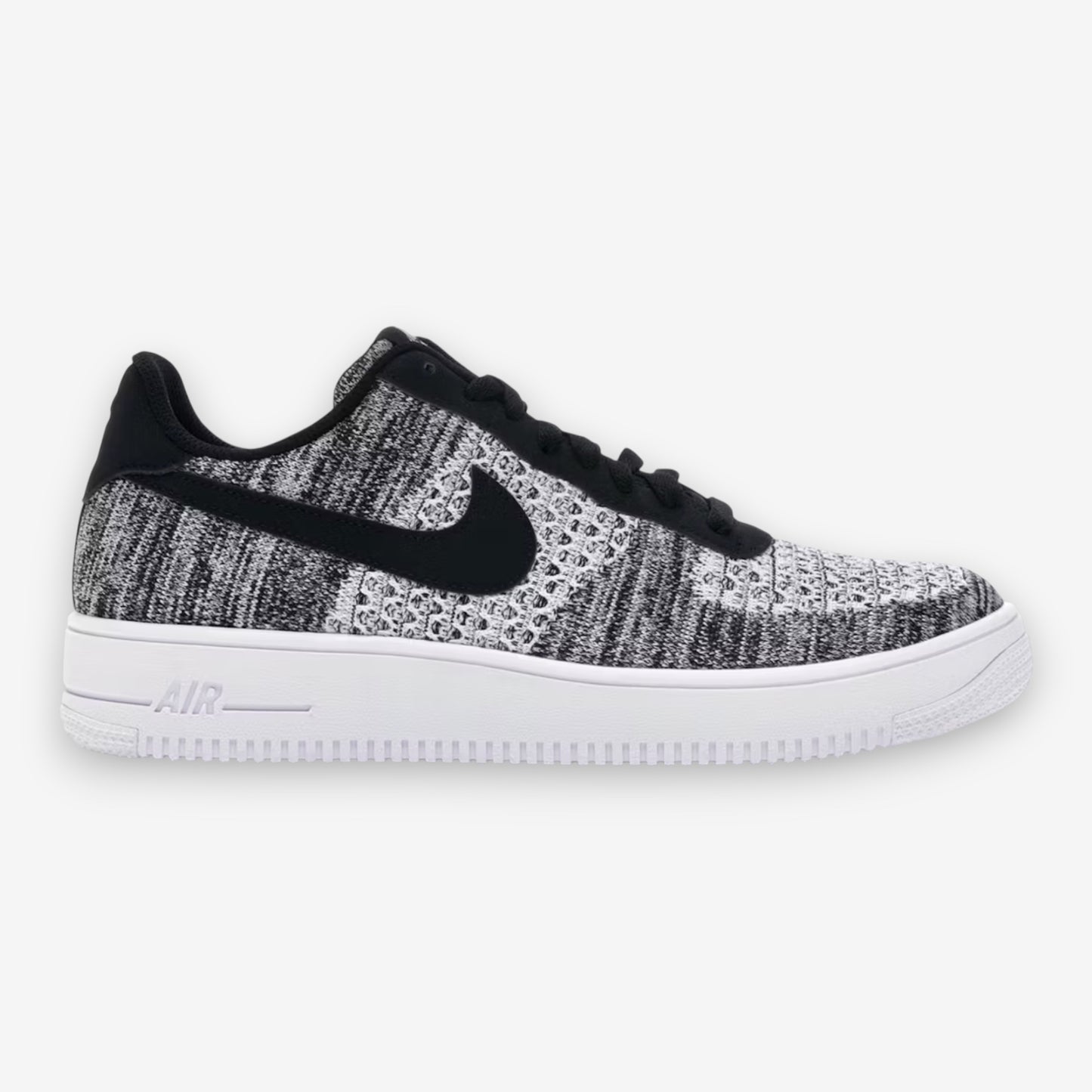 Nike Air Force 1 Flyknit 2 Black Pure Platinum