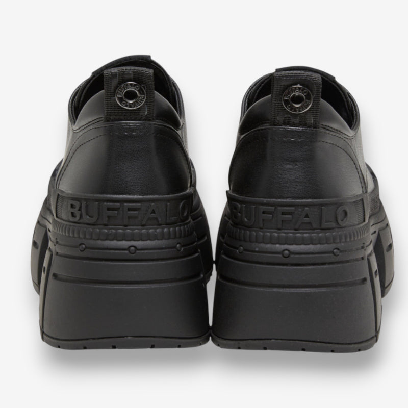 Buffalo Gopher Lace Up CS Vegan Nappa Black