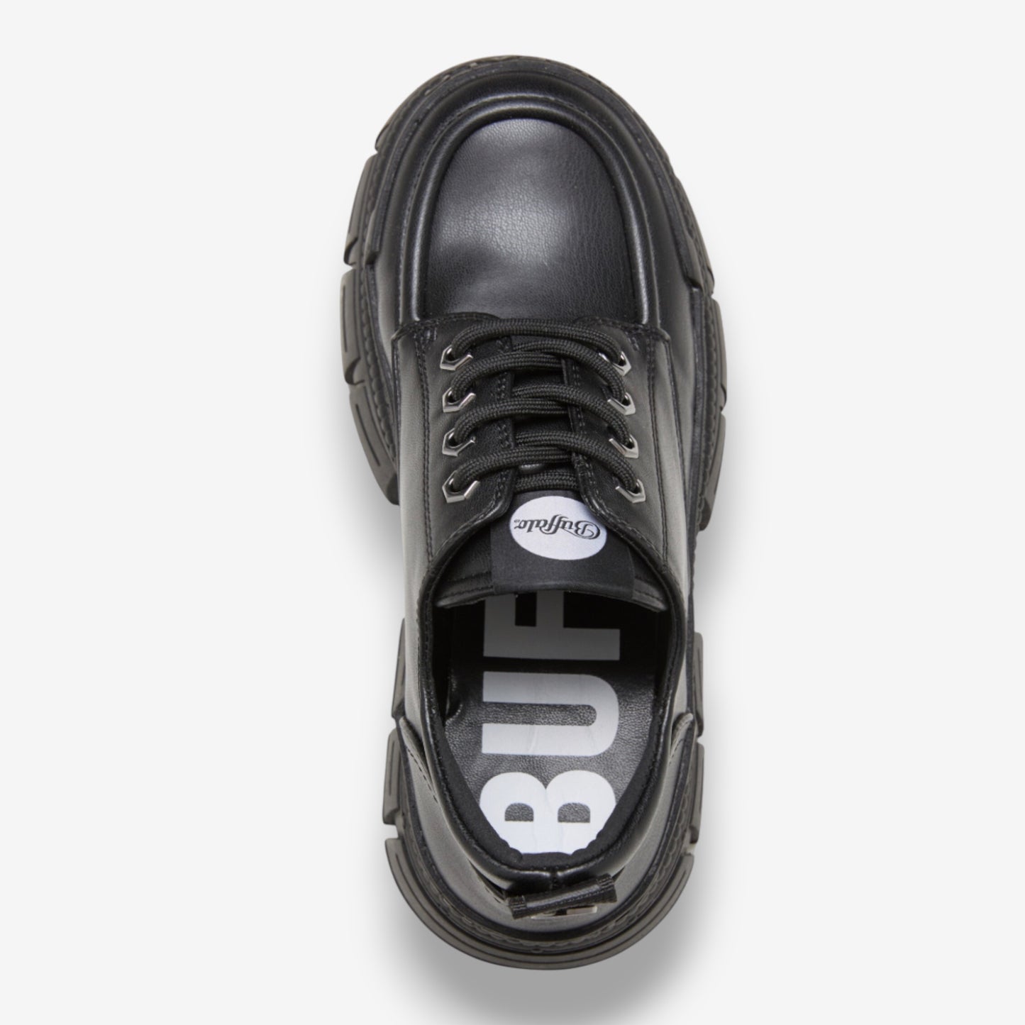 Buffalo Gopher Lace Up CS Vegan Nappa Black