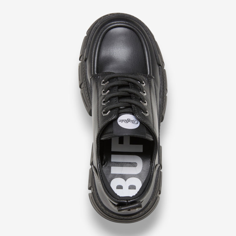 Buffalo Gopher Lace Up CS Vegan Nappa Black