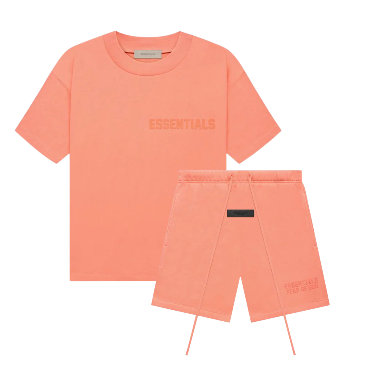 Fear Of God Essentials pf22 Short-Sleeve Tee Coral