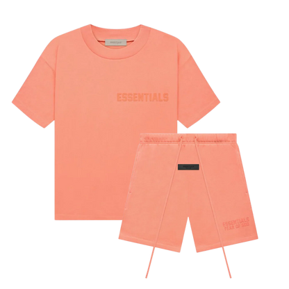 Fear Of God Essentials pf22 Short-Sleeve Tee Coral