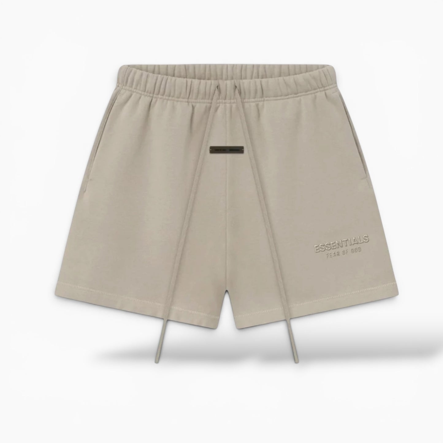 Essentials Fear of God fw25 Soccer Fleece Shorts Timber