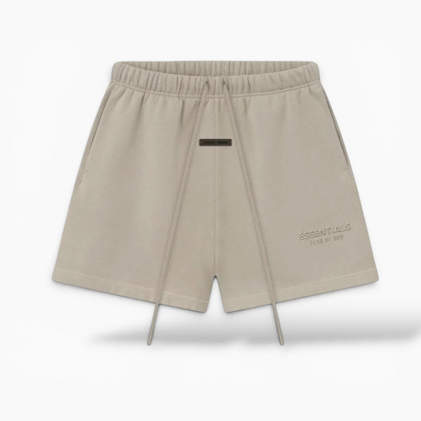 Essentials Fear of God fw25 Soccer Fleece Shorts Timber