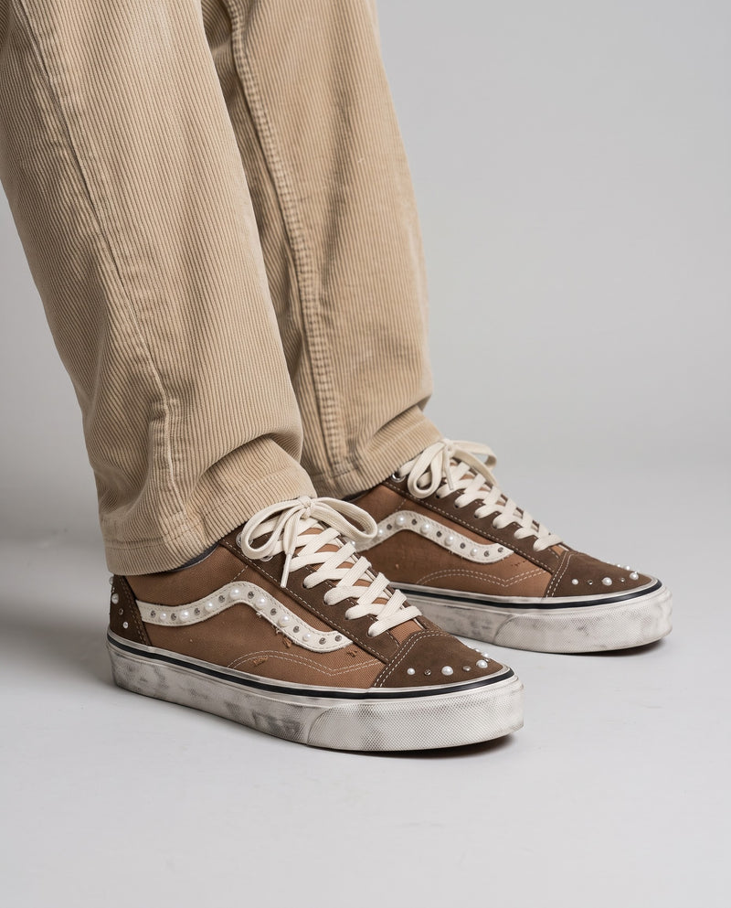 Vans LX Old Skool 36 Pearlized Vintage Cocoa Brown