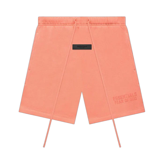 Fear Of God  Essentials pf22 Shorts Coral