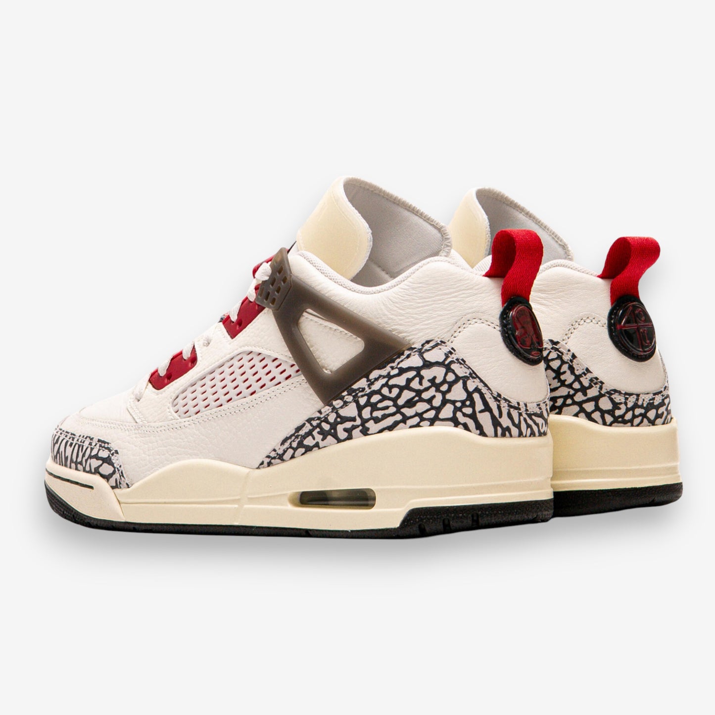 Nike Air Jordan Spizike Low Sail Anthracite Coconut Milk Varsity Red