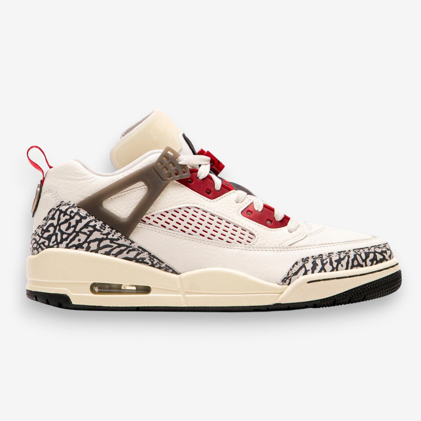 Nike Air Jordan Spizike Low Sail Anthracite Coconut Milk Varsity Red