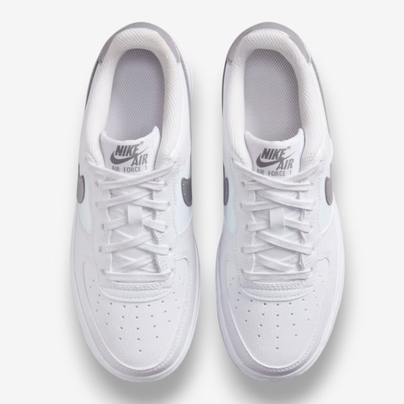 Nike Air Force 1 Low GS White Football Grey