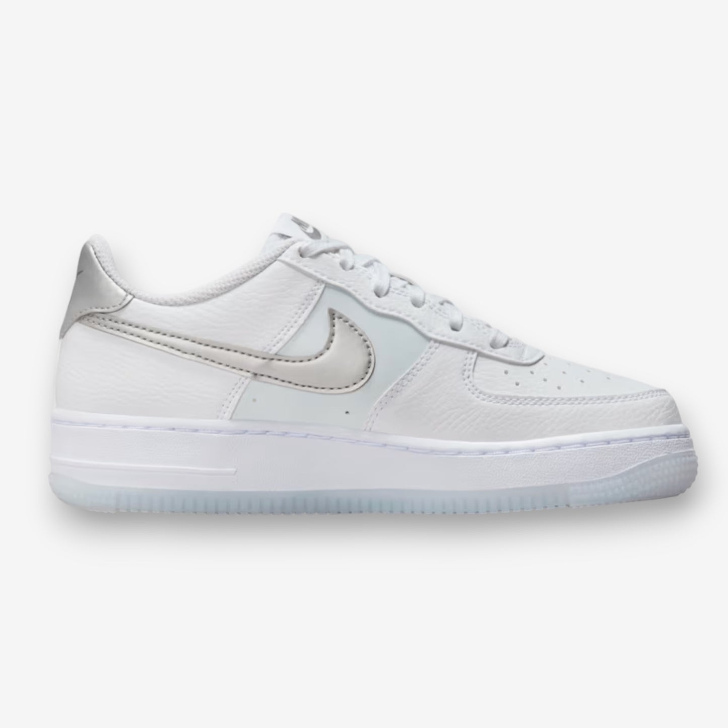 Nike Air Force 1 Low GS White Football Grey